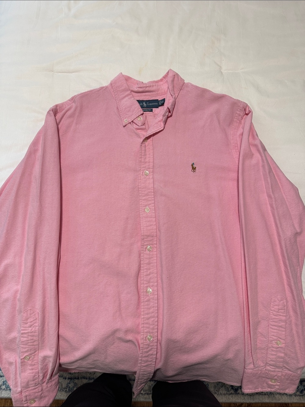 Polo by Ralph Lauren Light Pink Oxford Button-Down Shirt
